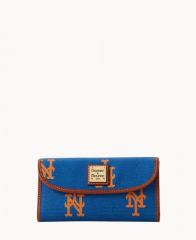 Dooney MLB Mets Continental Clutch Mets ID-cTRQIZLa