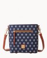 Dooney MLB Twins Small Zip Crossbody TWINS ID-9tMRRSbi