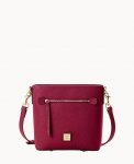 Dooney Saffiano Small Zip Crossbody Cranberry ID-pr4RHXL5