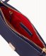 Dooney Saffiano Crossbody Pouchette Marine ID-FQ0EmAs1