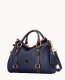 Dooney Florentine Satchel Navy ID-wpFUeStG