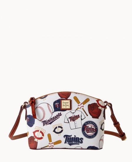 Dooney MLB Twins Suki Crossbody TWINS ID-0dBoh1tY - Click Image to Close