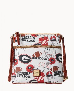 Dooney Collegiate Georgia Crossbody U OF GEORGIA ID-t7Ccl40m