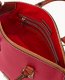 Dooney Pebble Grain Domed Satchel Wine ID-etnYCmto