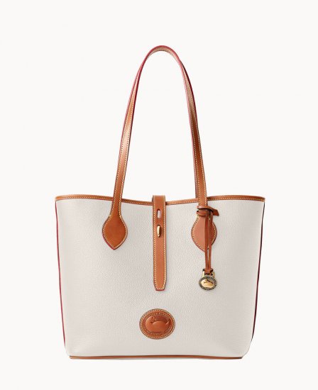 Dooney All Weather Leather 3.0 Tote 36 Vanilla ID-MyvcWegx - Click Image to Close