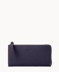 Dooney Henrys Zip Clutch Navy ID-vWXhtPck