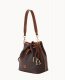 Dooney Pebble Grain Drawstring Brown Tmoro ID-QFLatjYZ