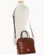 Dooney Denison Satchel Cognac ID-hBXZAT8R