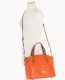 Dooney Wexford Leather Celeste Satchel Coral ID-ymEXnIla