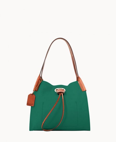 Dooney Oncour Elba Mini Full Up Two Emerald ID-Xy9LJ8LM - Click Image to Close