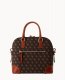 Dooney Gretta Domed Satchel Brown Tmoro ID-3CvNgfTG