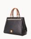 Dooney Ostrich Zip Satchel Black ID-aZdeGKtx