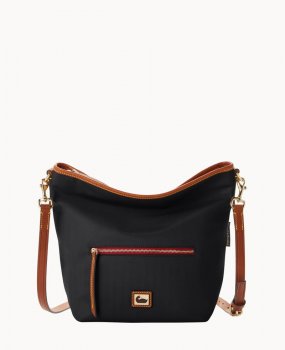 Dooney Wayfarer Small Hobo Crossbody Black ID-rJZ3UIZX