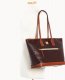 Dooney Ostrich Tote Brown Tmoro ID-SB6KWIII