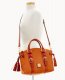 Dooney Pebble Grain Bristol Satchel Caramel ID-mOfGv0OS