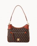 Dooney Gretta Hobo Brown Tmoro ID-l2lAxkbW