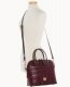 Dooney Denison Satchel Bordeaux ID-d1lcy1Jw