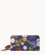 Dooney MLB Brewers Large Zip Around Wristlet Brewers ID-os7rizLf