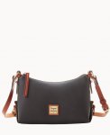 Dooney Penrose Hobo Crossbody 22 Black ID-HXwBuJr2