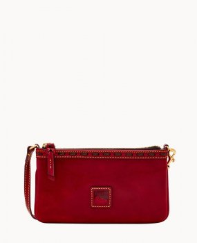 Dooney Florentine Large Slim Wristlet Bordeaux ID-B9CCC3AR