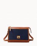 Dooney Wayfarer Zip Crossbody Navy ID-upS60h9a