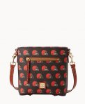 Dooney NFL Browns Small Zip Crossbody BROWNS ID-0WbLvImk