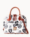 Dooney NFL Raiders Zip Zip Satchel RAIDERS ID-j2o1GFBX