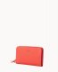 Dooney Henrys Large Zip Around Wristlet Persimmon ID-jXRknLKp