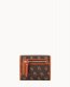 Dooney Gretta Small Flap Credit Card Wallet Brown Tmoro ID-BHiOciiz