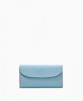 Dooney Henrys Continental Clutch Turquoise ID-XIltwdjN