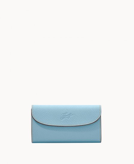 Dooney Henrys Continental Clutch Turquoise ID-XIltwdjN - Click Image to Close