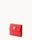 Dooney Saffiano Small Flap Credit Card Wallet Tomato ID-xHYcx72O