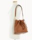 Dooney Pebble Grain Drawstring Caramel ID-8XhivJd2