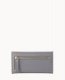 Dooney Saffiano Continental Clutch Smoke Grey ID-XiH0XWOU