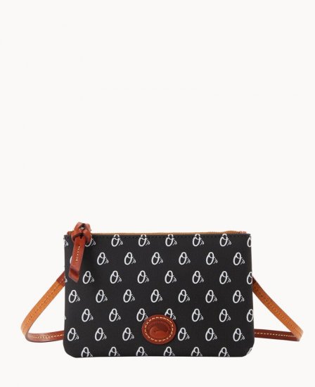 Dooney MLB Orioles Top Zip Crossbody Orioles ID-PyJVhTBk - Click Image to Close