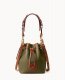 Dooney All Weather Leather 3.0 Mini Drawstring 17 Green ID-cl2LqFKm