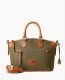 Dooney All Weather Leather 3.0 Domed Satchel 30 Green ID-zMAn2ZMr