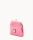 Dooney Ostrich Large Frame Purse Hot Pink ID-aiOoCK9w