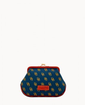 Dooney Gretta Large Frame Purse Navy ID-qrWdyIye