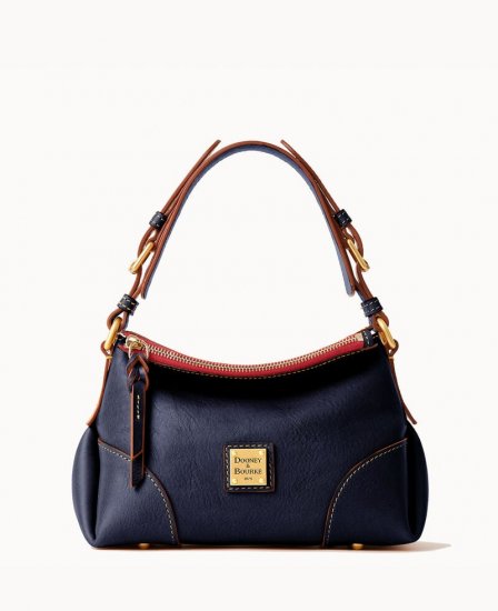 Dooney Florentine Hobo 26 Navy ID-UpT3YkXI - Click Image to Close