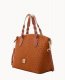 Dooney Ostrich Celeste Satchel Caramel ID-wkL7Yokb