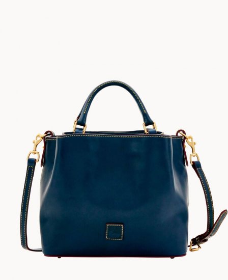 Dooney Florentine Small Brenna Navy ID-RRYJCoA8 - Click Image to Close