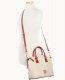 Dooney Pebble Grain Domed Satchel Bone ID-dXh4sBUi