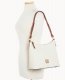 Dooney Pebble Grain Hobo White ID-8goV1hsF