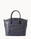 Dooney Denison Domed Satchel Steel Blue ID-ruhfPUD2