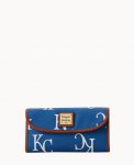 Dooney MLB Royals Continental Clutch Royals ID-wo6lwIVR