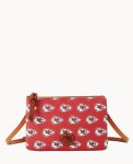 Dooney NFL Chiefs Top Zip Crossbody Chiefs ID-eu2rfhGf