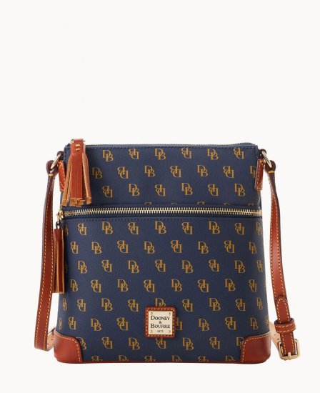 Dooney Gretta Small Tassel Crossbody Navy ID-2wDk2CG0 - Click Image to Close