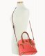 Dooney Pebble Grain Domed Satchel Geranium ID-TrxFjDrD