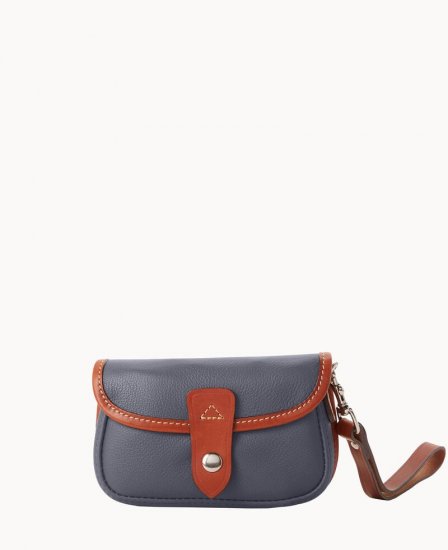 Dooney Oncour Cabriolet Flap Wristlet Dark Grey ID-hUhyXv64 - Click Image to Close